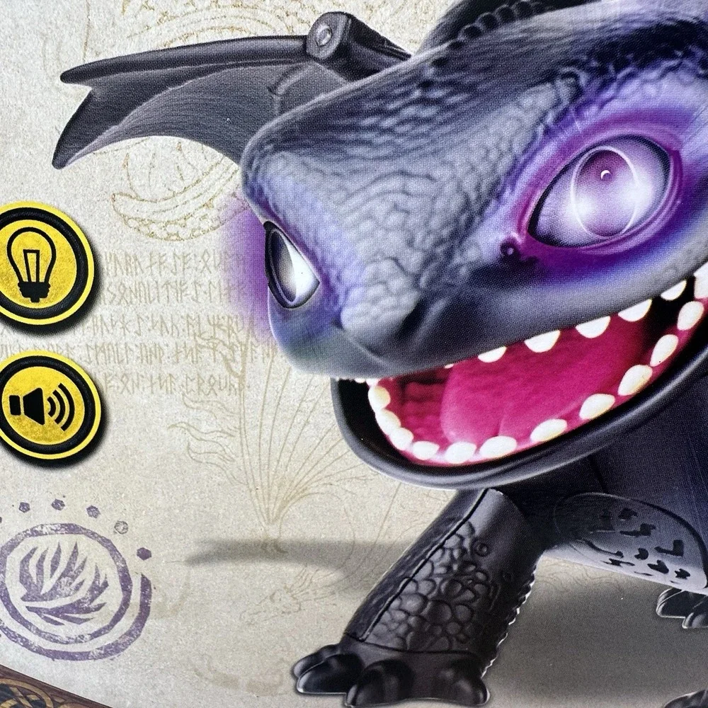 How to Train Your Dragon Interactive Toothless Dragon Figure Tame Train Sounds